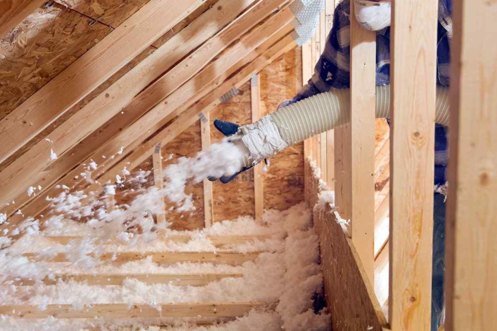 blown-in insulation services