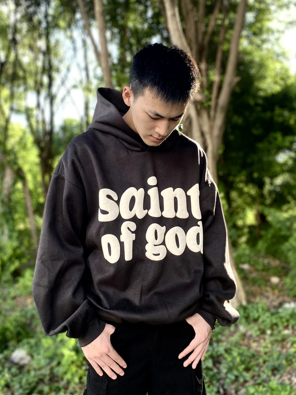 saint of god hoodie