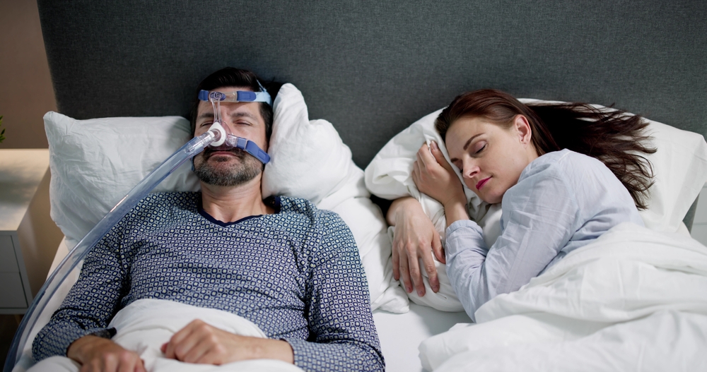 before and after CPAP treatment