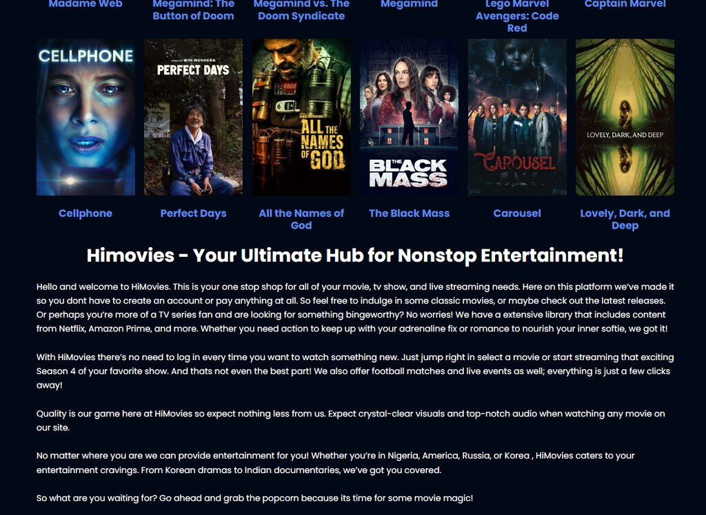 Himovies' Ad Management