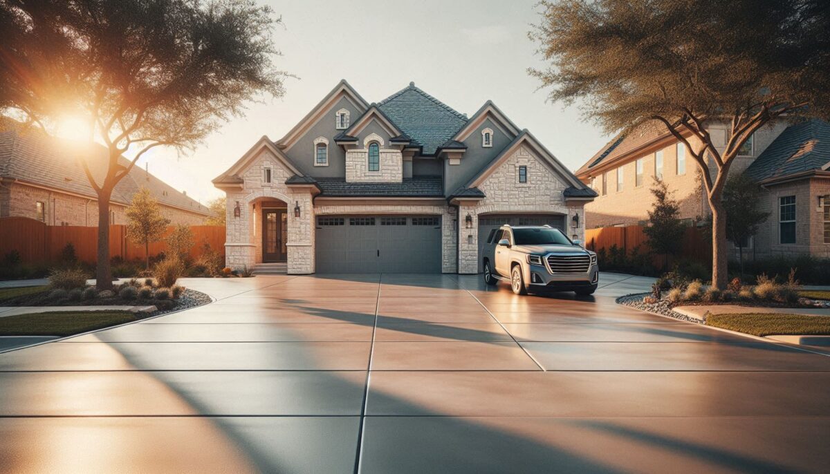 Concrete Driveway San Antonio