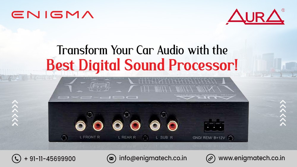 Transform Your Car Audio with the Best Digital Sound Processor!