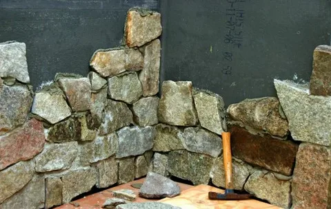 stone installation