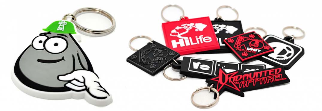 Custom Rubber Keychains