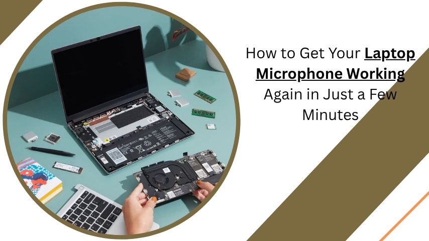 laptop microphone not working