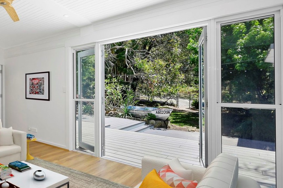 hinged aluminium doors