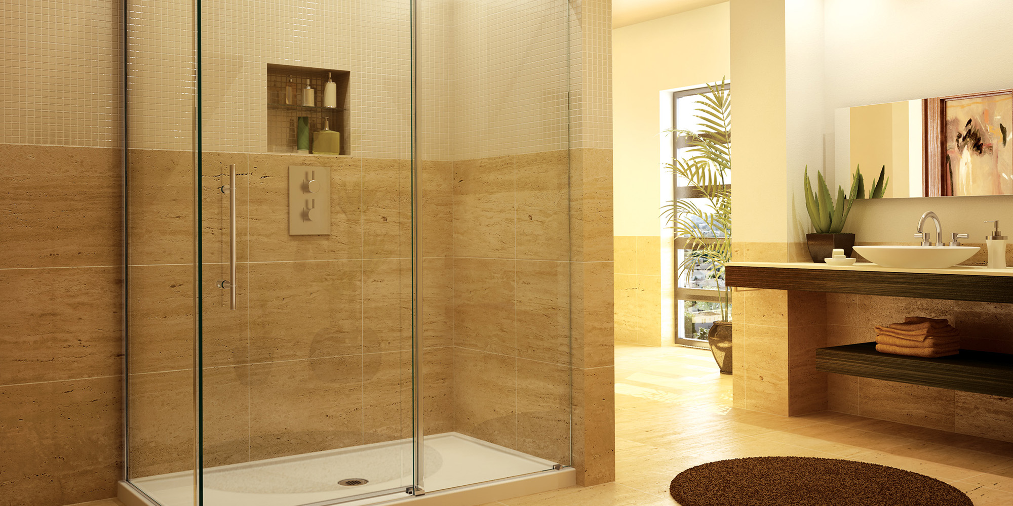 custom shower door 