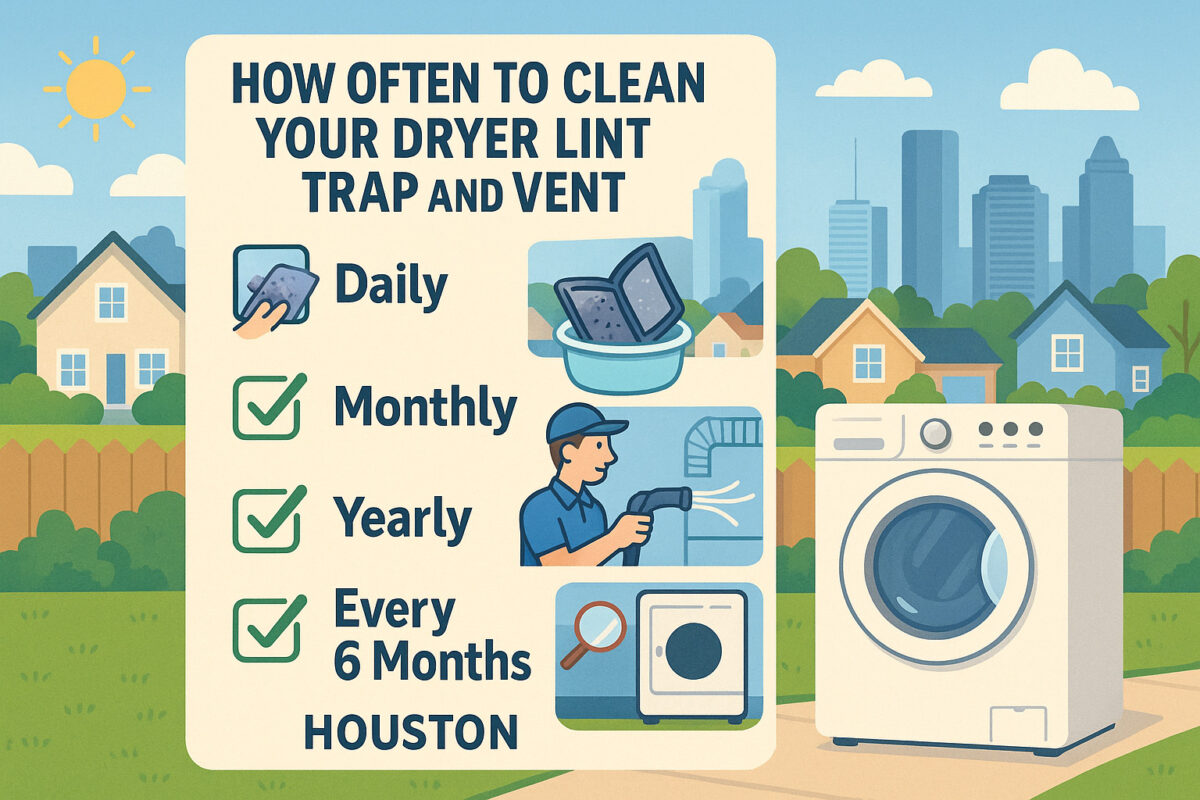 Cleaning Dryer Lint Trap