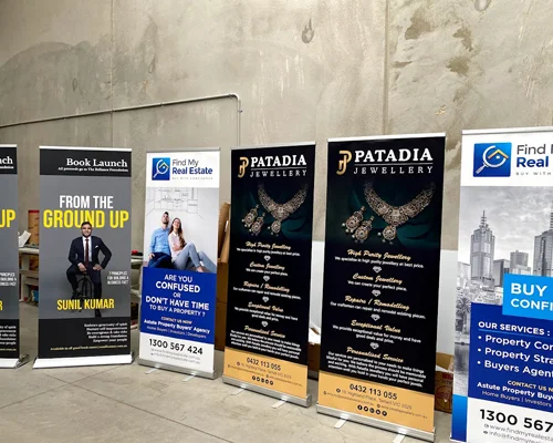 pull up banner.