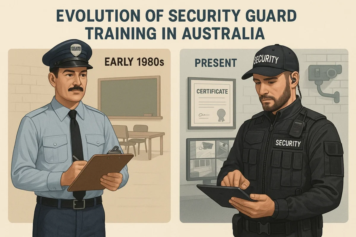 The Evolution of Security Guard Training and Certification in Australia
