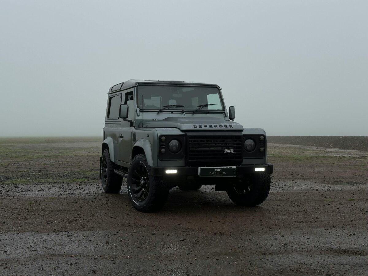 restored land rover defender