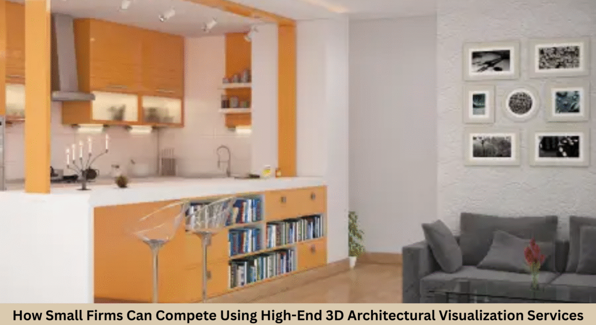 architectural floor plan rendering
