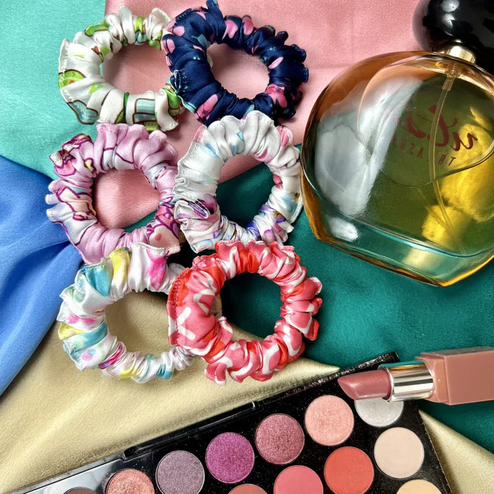 Satin Scrunchies for Hair