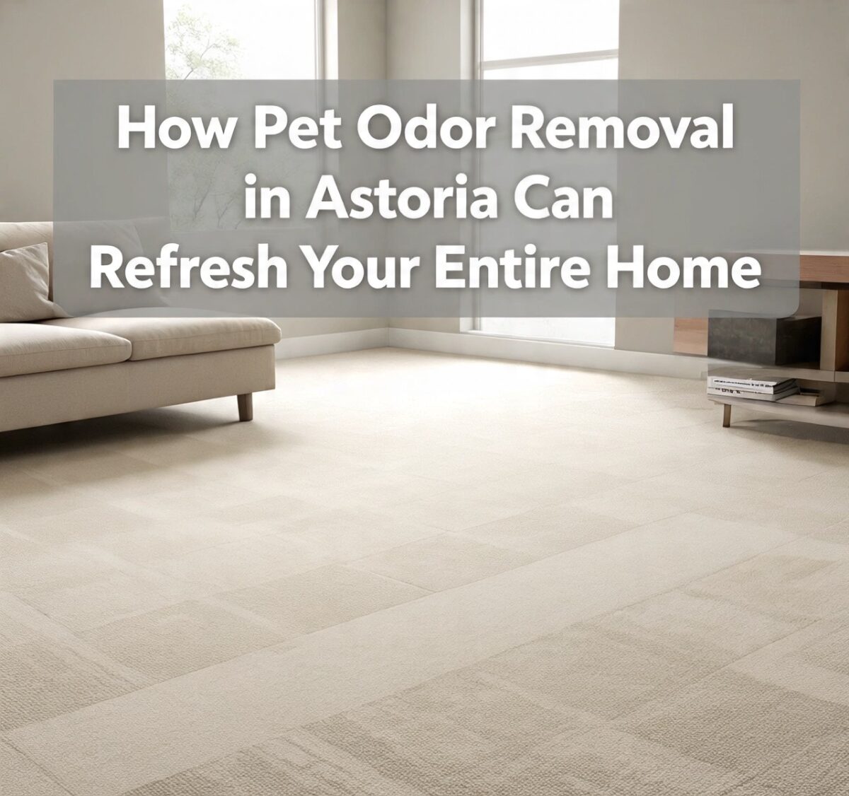 Pet Odor Removal