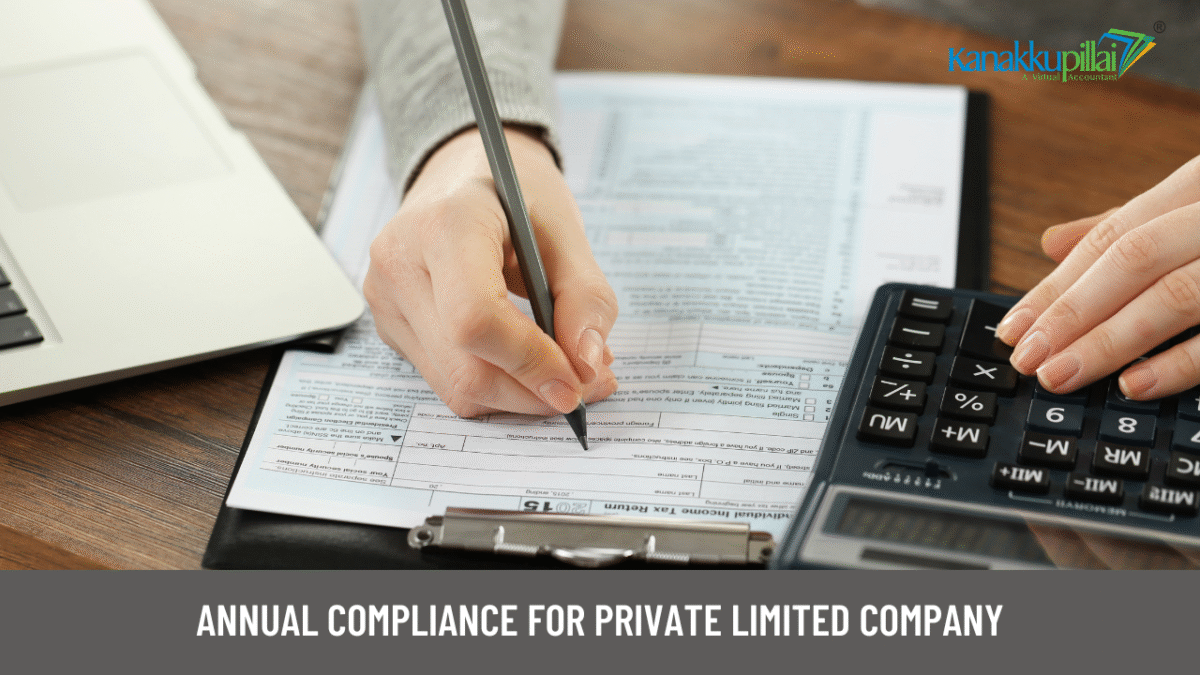 Annual Compliance for Private Limited Company