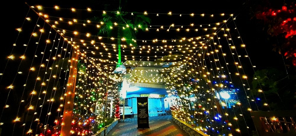 LED light installation in Indianapolis