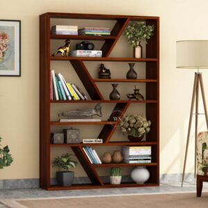 bookshelf design wooden street