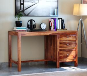 study table design wooden street