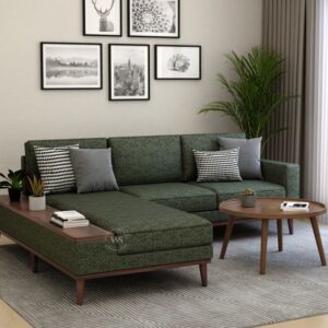 l shape sofa design from wooden street