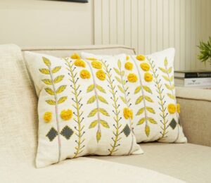 cushion cover design from wooden street