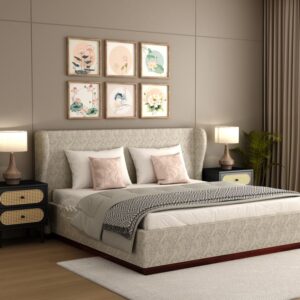 bed design from wooden street