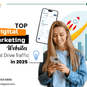 Professional digital marketing agency team planning online marketing strategy