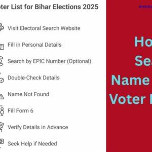 How to Search Name in Voter List