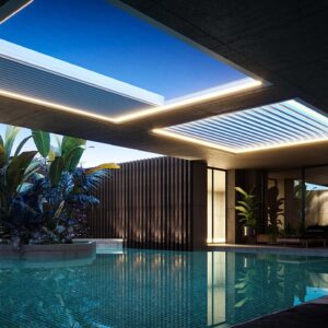 bioclimatic roof system