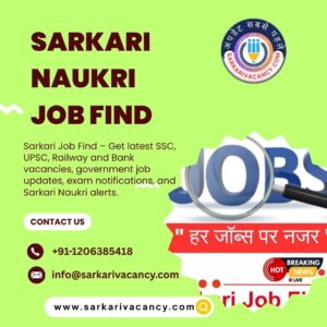 sarkari naukri job find