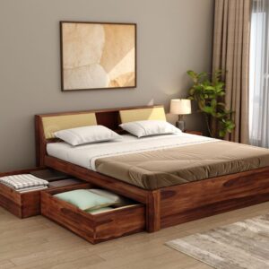 bed design from wooden street