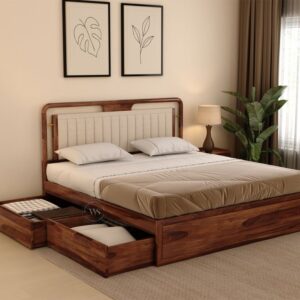 bed design from wooden street