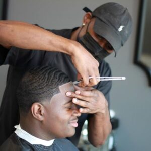 Barbershop open late near me