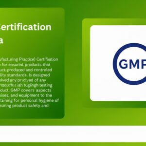 Gmp Certification in India