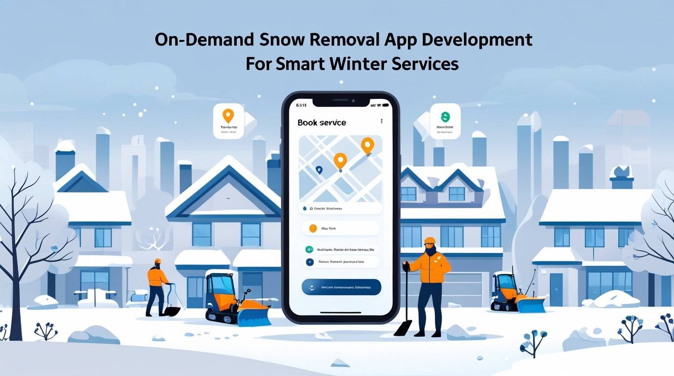 On-Demand Snow Removal App Development for Smart Winter Services