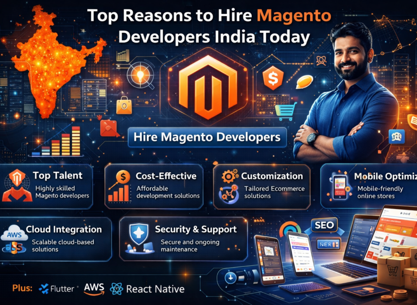 Top Reasons to Hire Magento Developers India Today