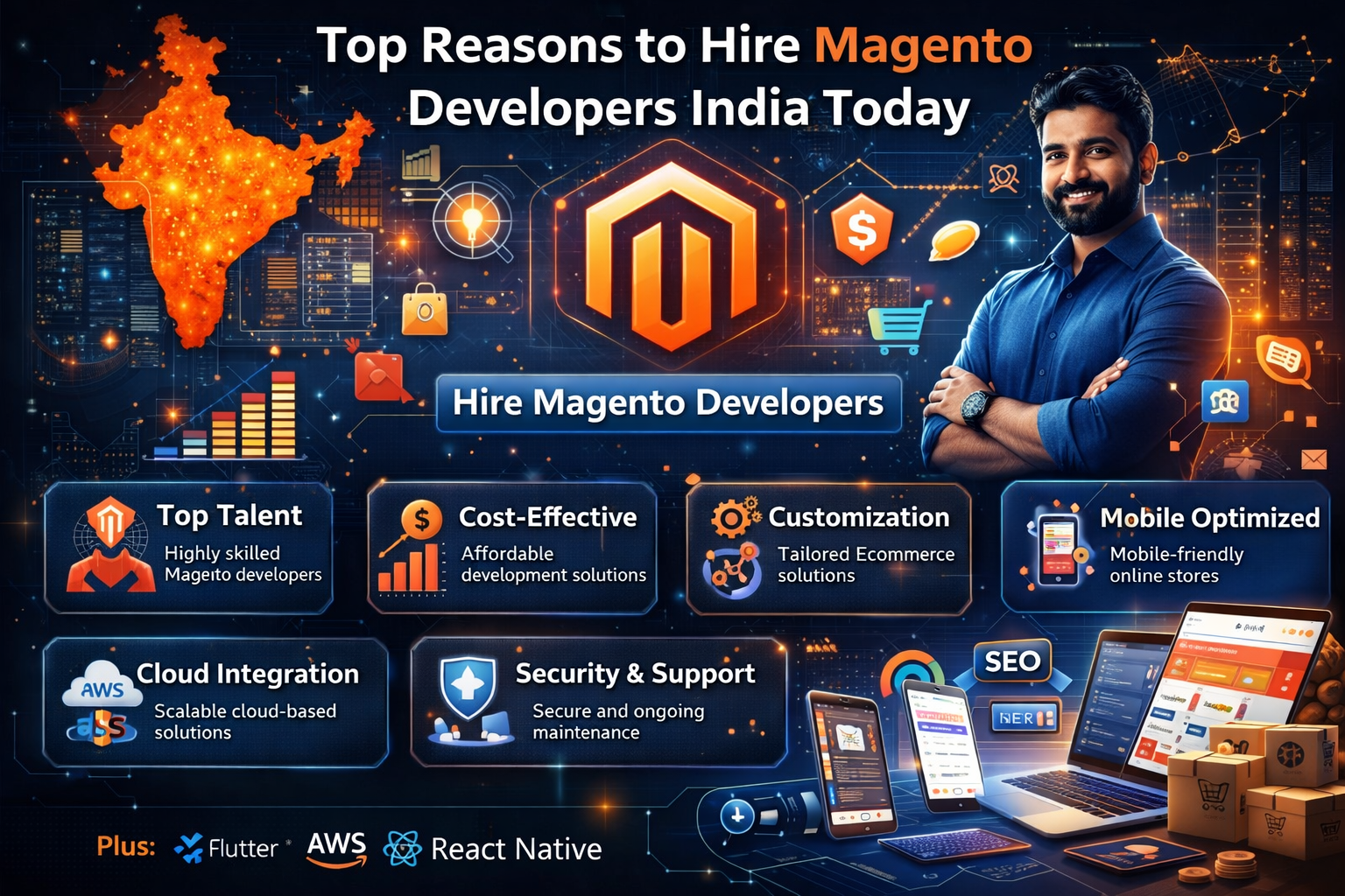 Top Reasons to Hire Magento Developers India Today