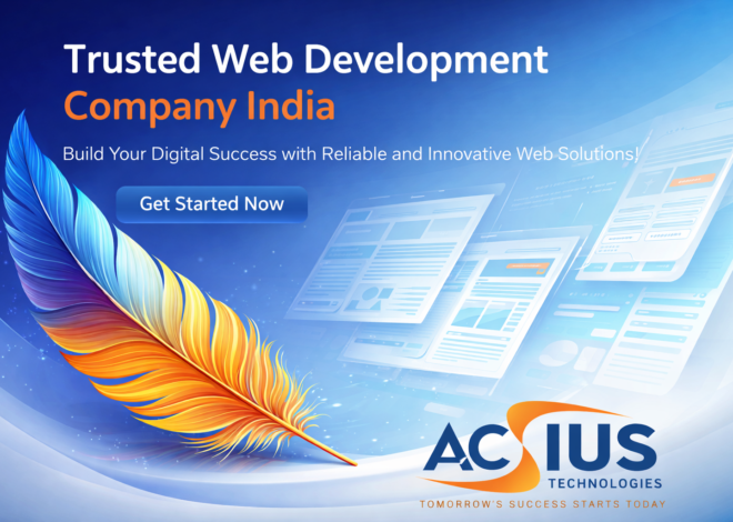 Trusted Web Development Company India for Brands