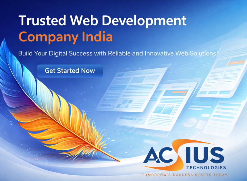 Trusted Web Development Company India for Brands