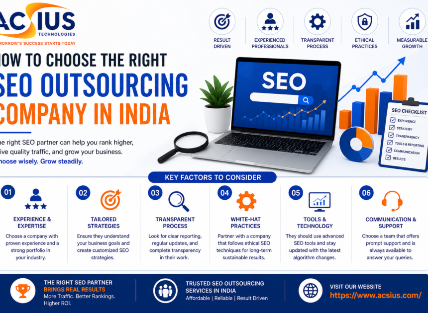 How to Choose the Right SEO Outsourcing Company in India
